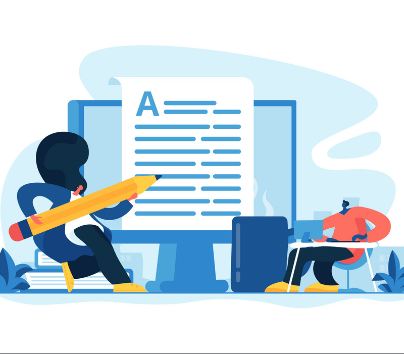 Copywriting Vector DandT